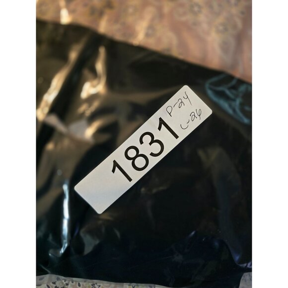 Old Navy Double Layer Chiffon Tank Black Sheer whimsygoth chic glam elegant - Picture 7 of 7